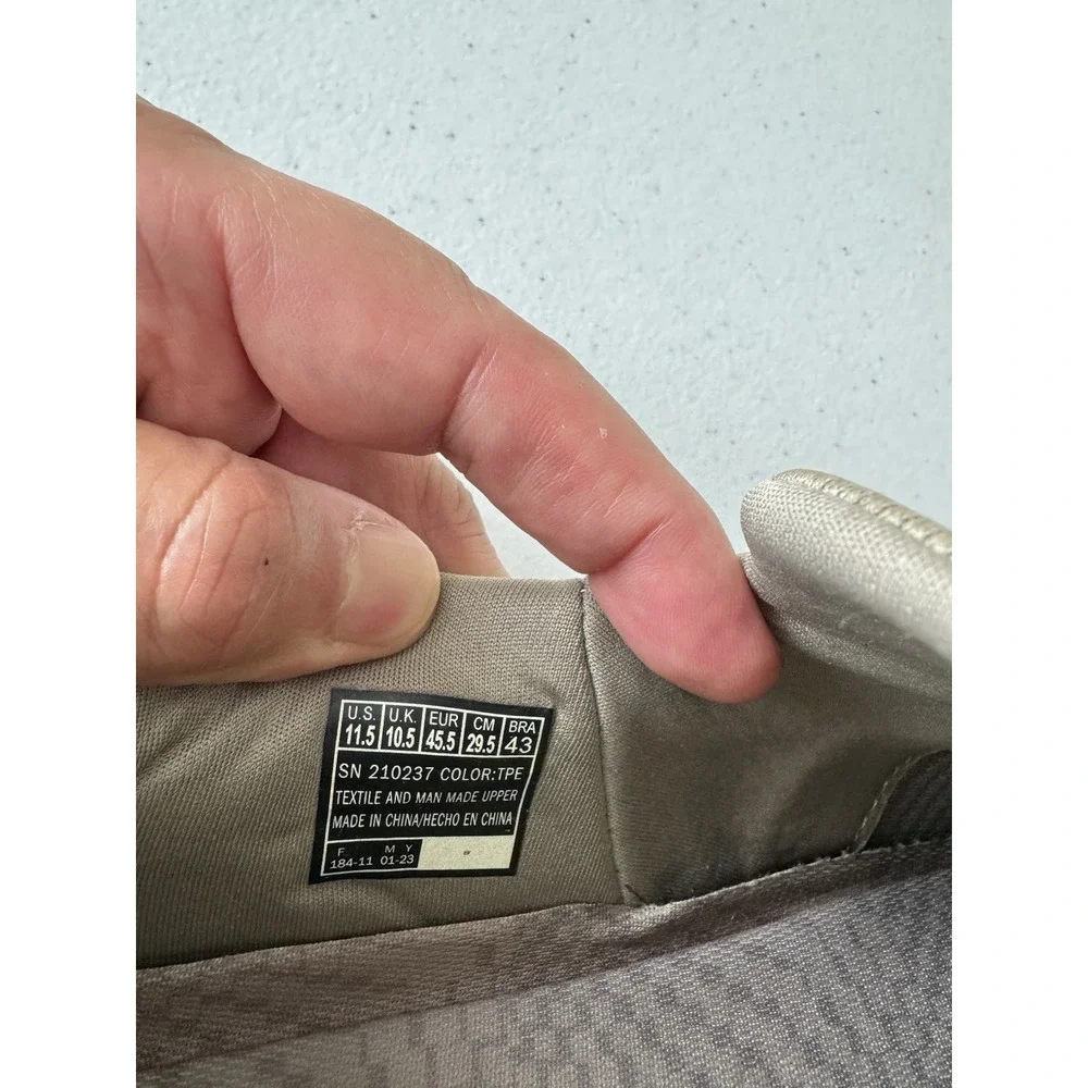 Skechers Men's‎ Del Retto Clean Slate Slip On Walking Loafers Taupe Size 11.5 US